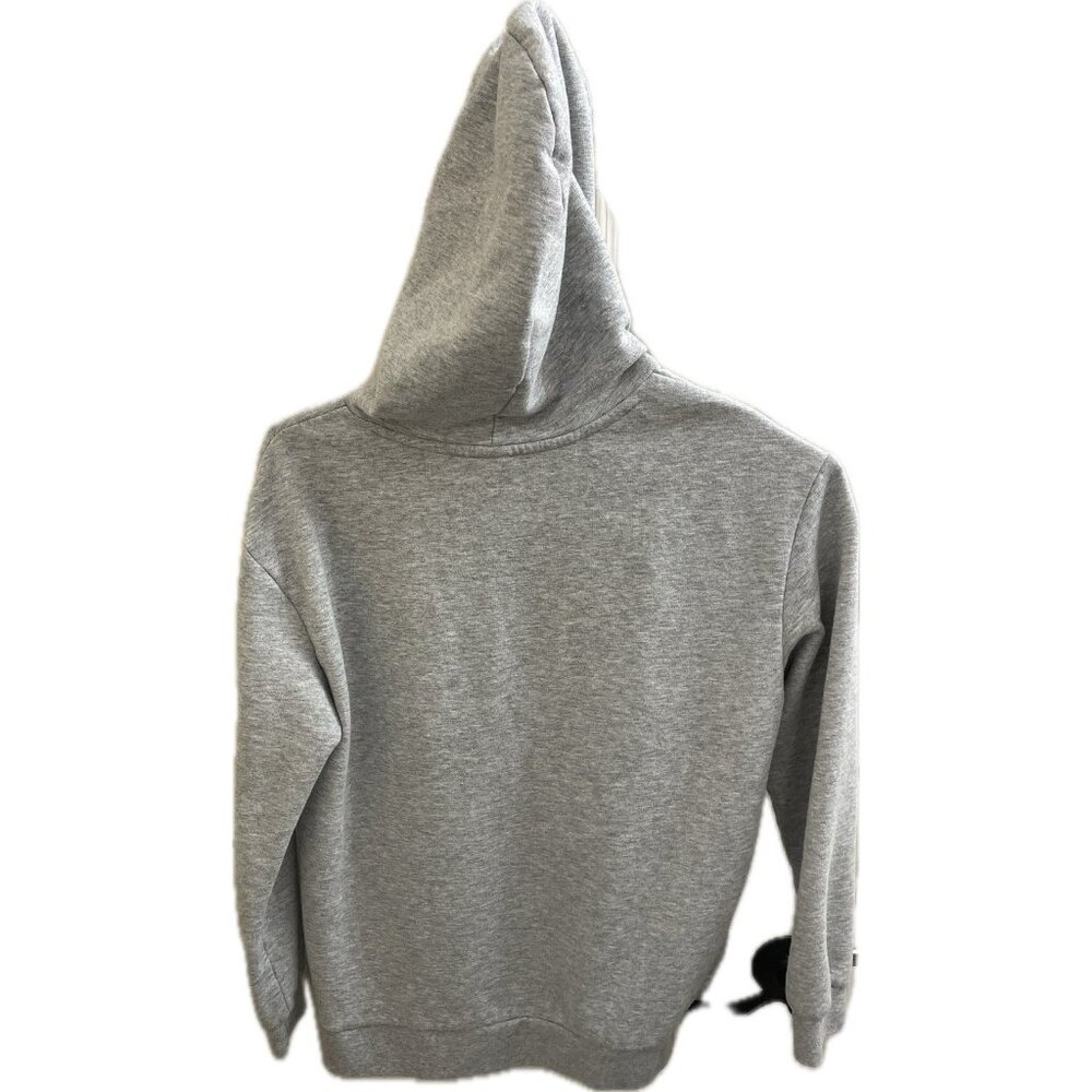 Jean Michel Basquiat Hoodie Boys L 14 Youth Gray Pullover Sweatshirt Fleece - Picture 2 of 10